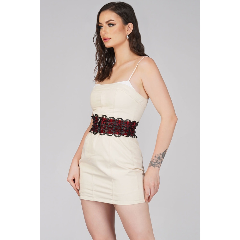 Attitude Corsets - Jalisa Korsettgürtel - Rot